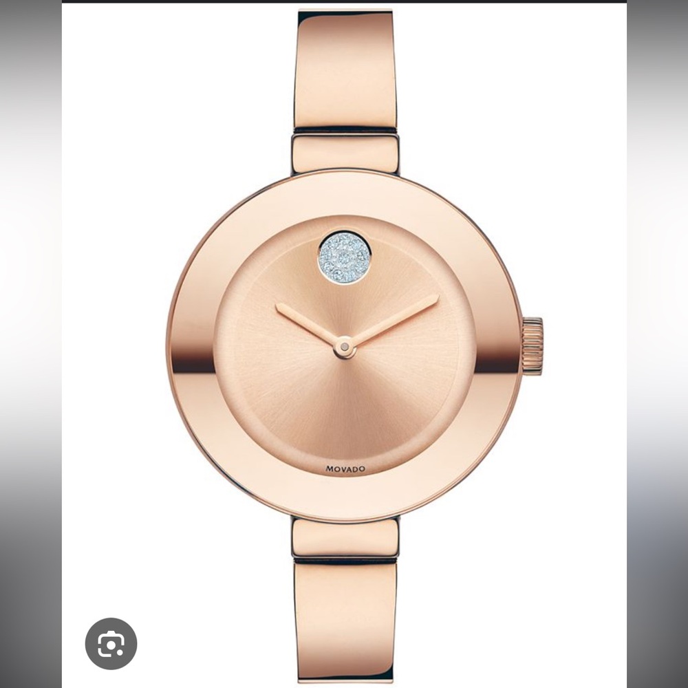 Rose Gold Movado Bold
